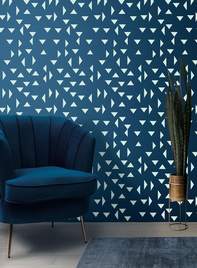 StenCart Triangle Shape Pack of 2 Reusable Wall Stencil Design Stencil for Wall Painting Home Wall Decoration(16 inch x 24 inch)-Combo Pack of 2 - Image 3